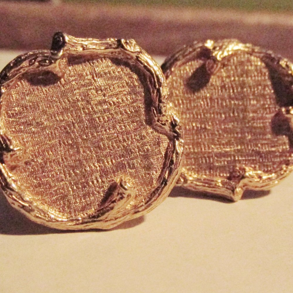 Vintage Gold Cufflinks marked 14K